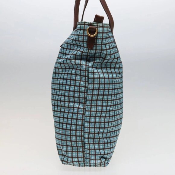 PRADA Hand Bag Nylon 2way Light Blue B2600G Auth 80981V - Picture 5 of 15